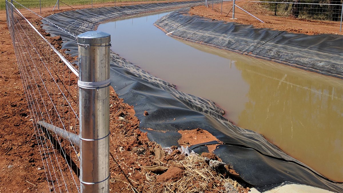 Irrigation Channel System, NSW Sunset Fencing